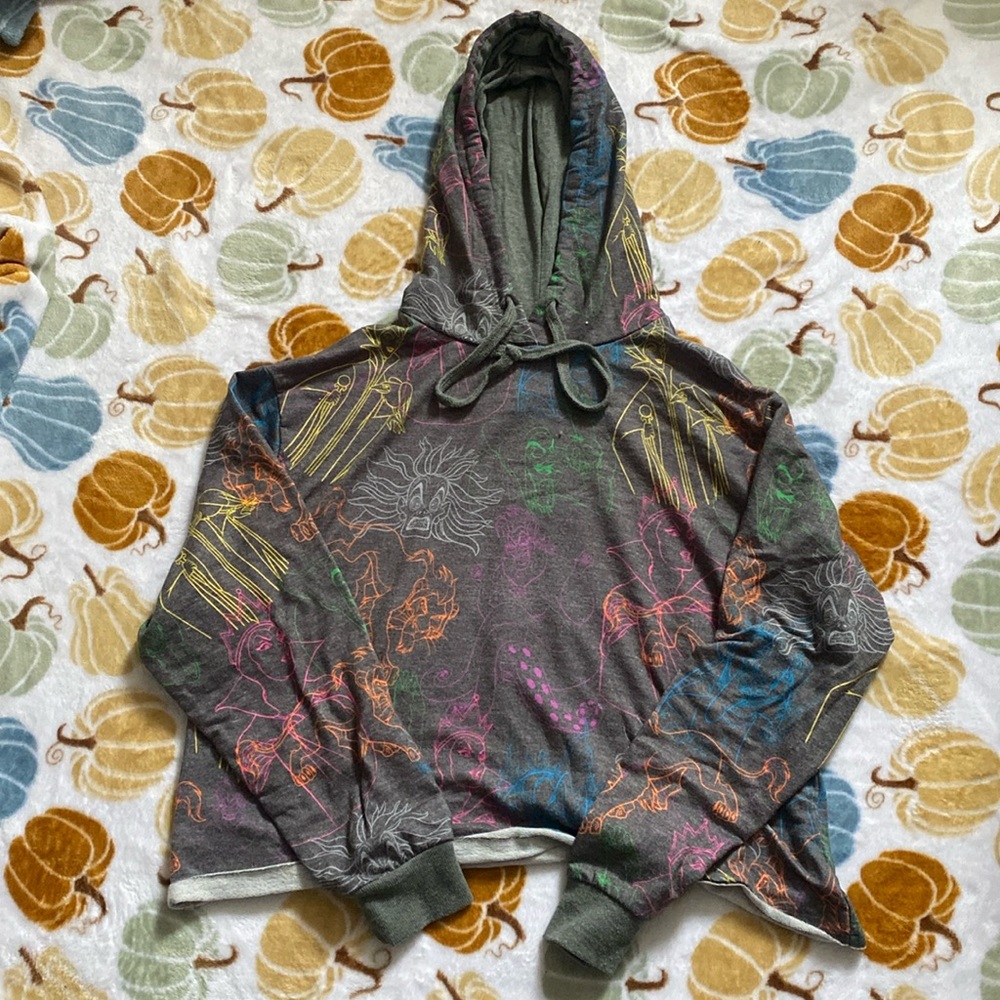 Disney villains crop hoodie bought from Disney. It’s a M and is true to size